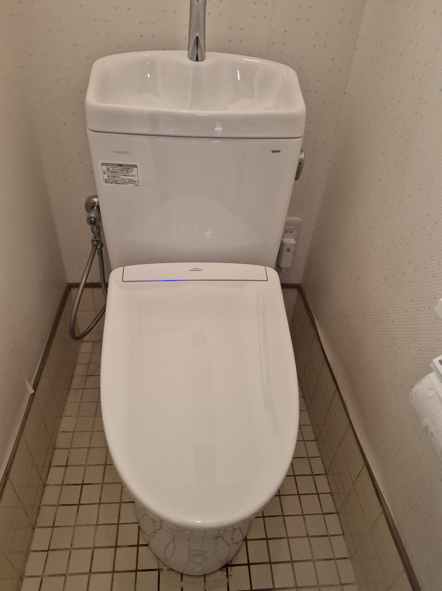 豊橋市トイレ交換工事ワンデイリフォーム　　　　　　　ＴＯＴＯピュアレストＱＲリモデル　　　　　　　　　豊橋市M町T様邸トイレ交換工事