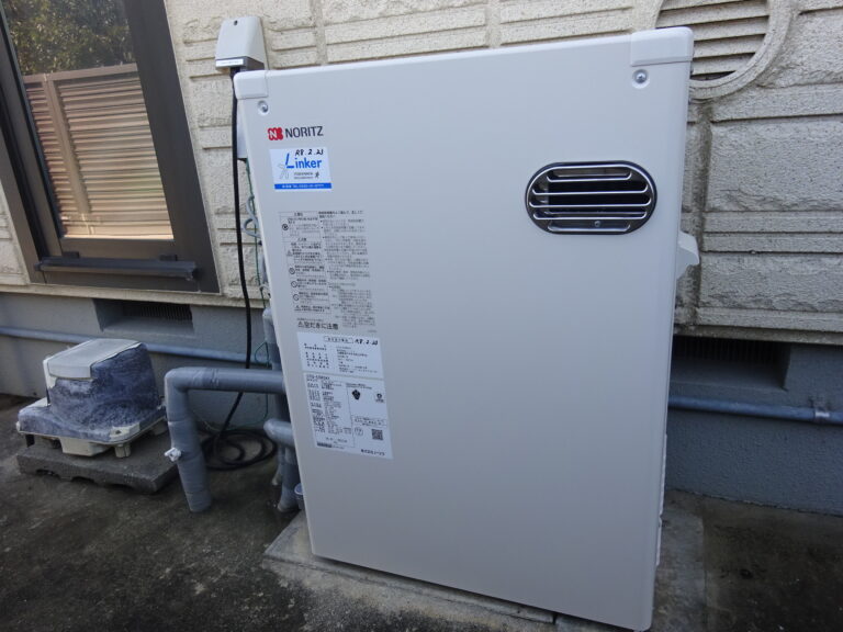 豊橋リフォーム給湯熱源機交換工事　石油ふろ給湯器交換工事　豊橋市O町N様邸石油ふろ給湯器交換工事（１階・2階共）